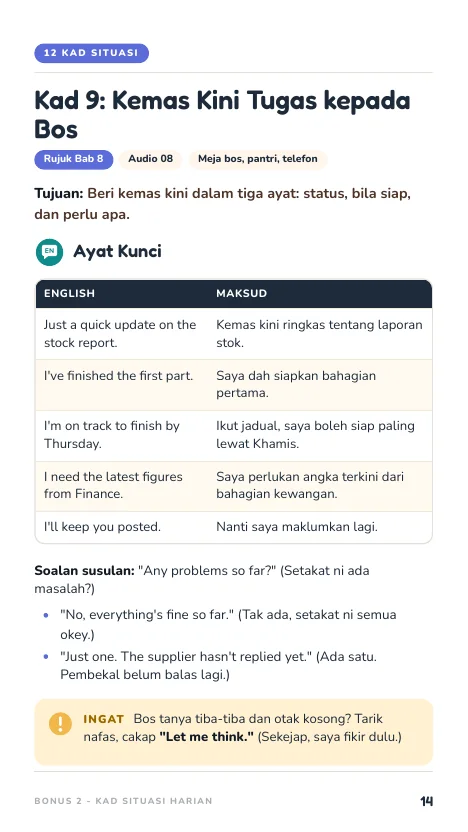 Bonus 2: Kad Situasi, muka 14